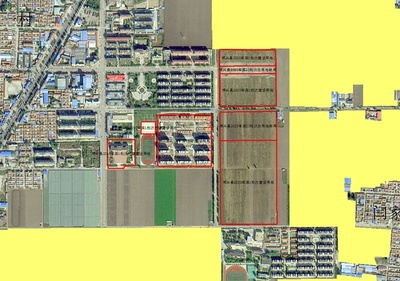 山东博兴300亩耕地被征占开发房地产 现场竖着永久基本农田保护界桩